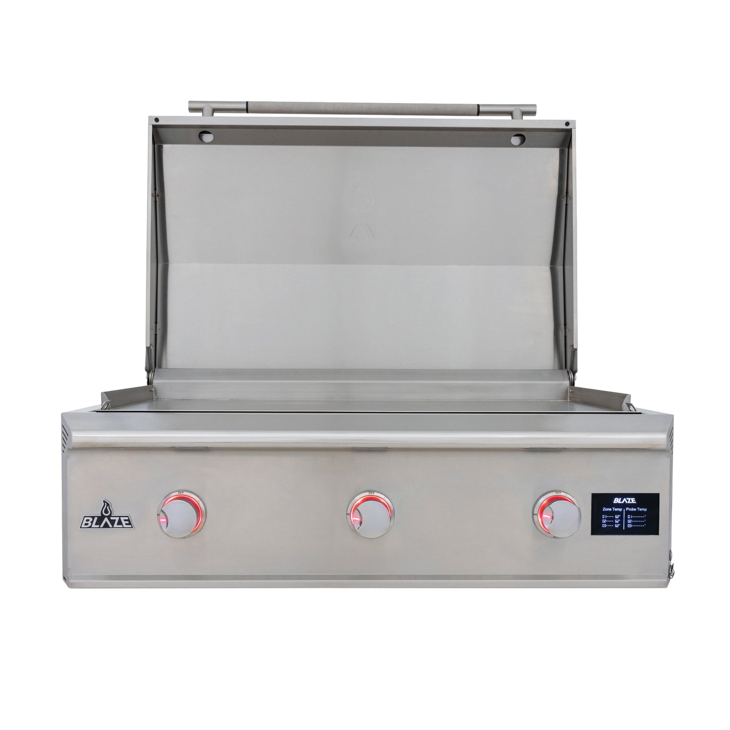 Blaze LTE PRO 40-Inch Built-in Gas Griddle w/ Digital Temperature Screen & Lift-Assist Lid
