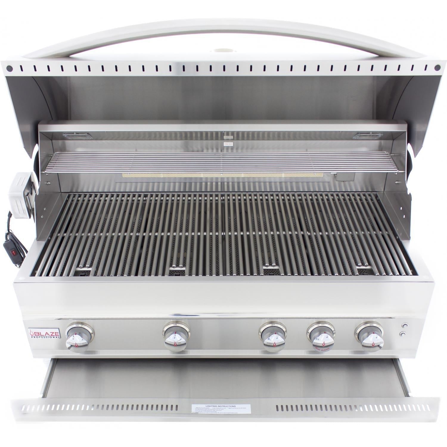 Blaze Professional 44-Inch 4-Burner Built-In Natural Gas