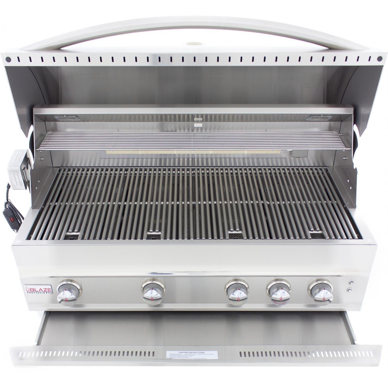 Blaze Professional 44-Inch 4-Burner Propane Gas Grill With 