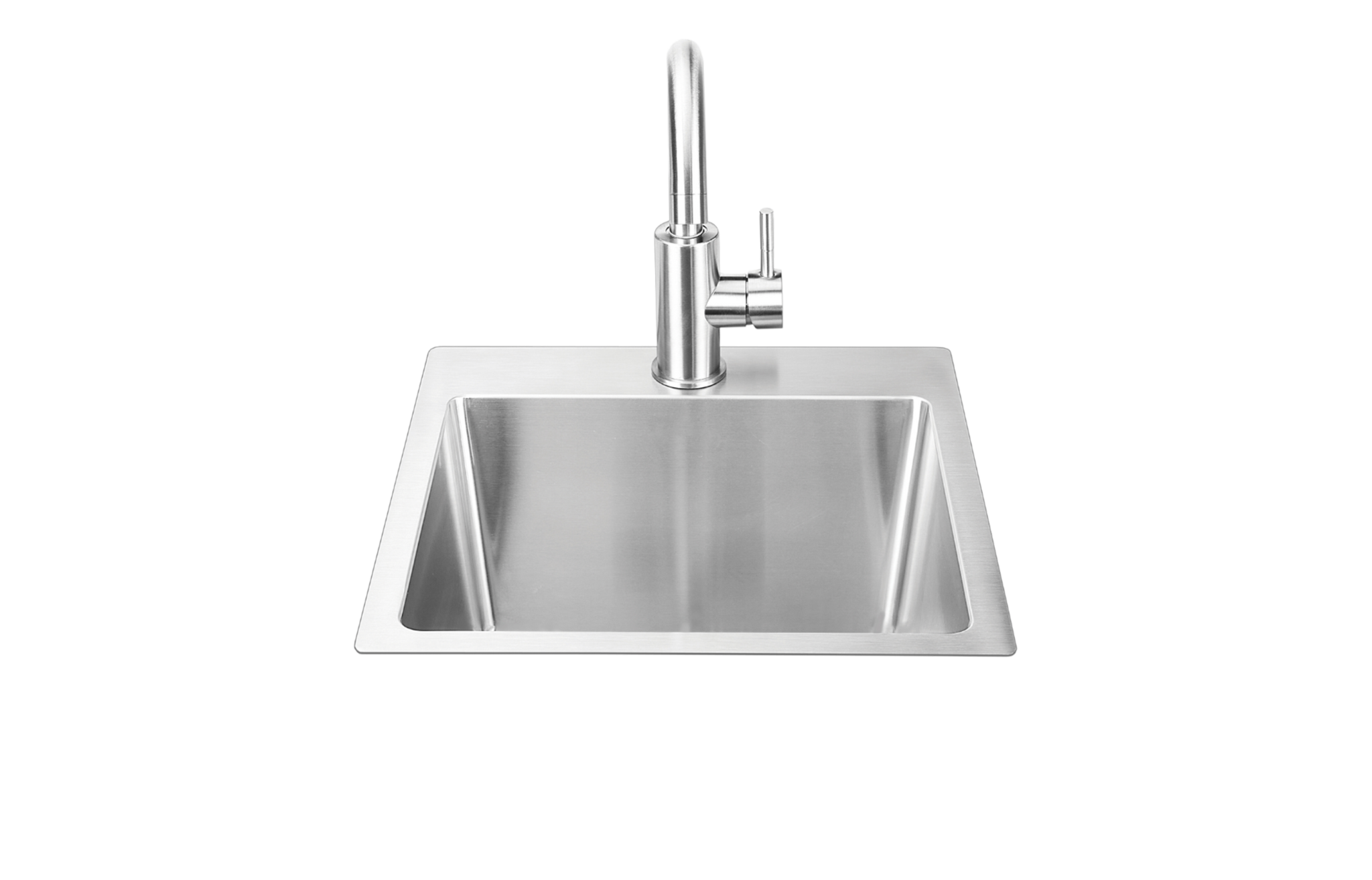 Bull 18″ Premium Stainless Steel Dual Mount Sink 12515