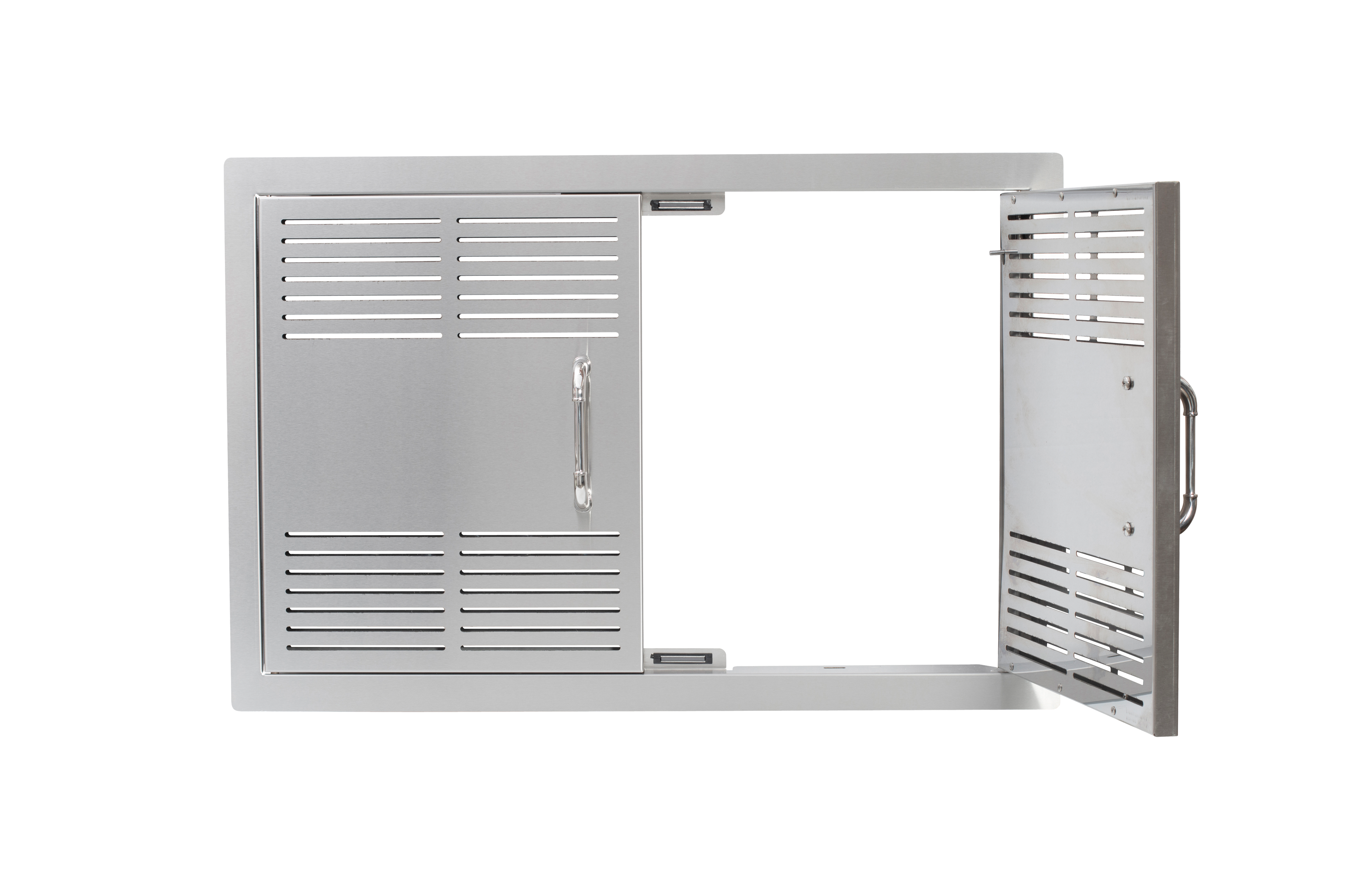 Bull 30″ Stainless Steel Vented Double Door with Reveal - 45580