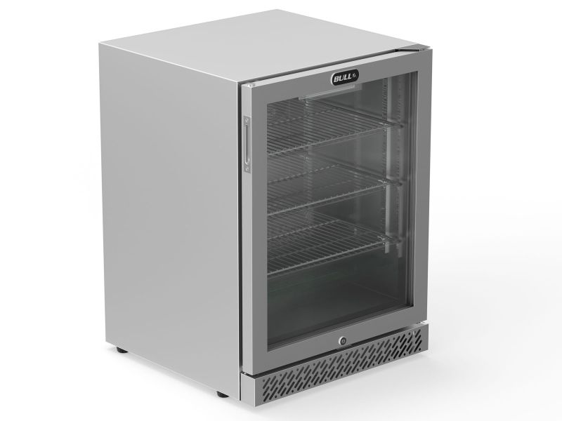 Bull 4.9 Cu. Ft. Premium Outdoor Rated Compact Refrigerator with Glass Door - 13100