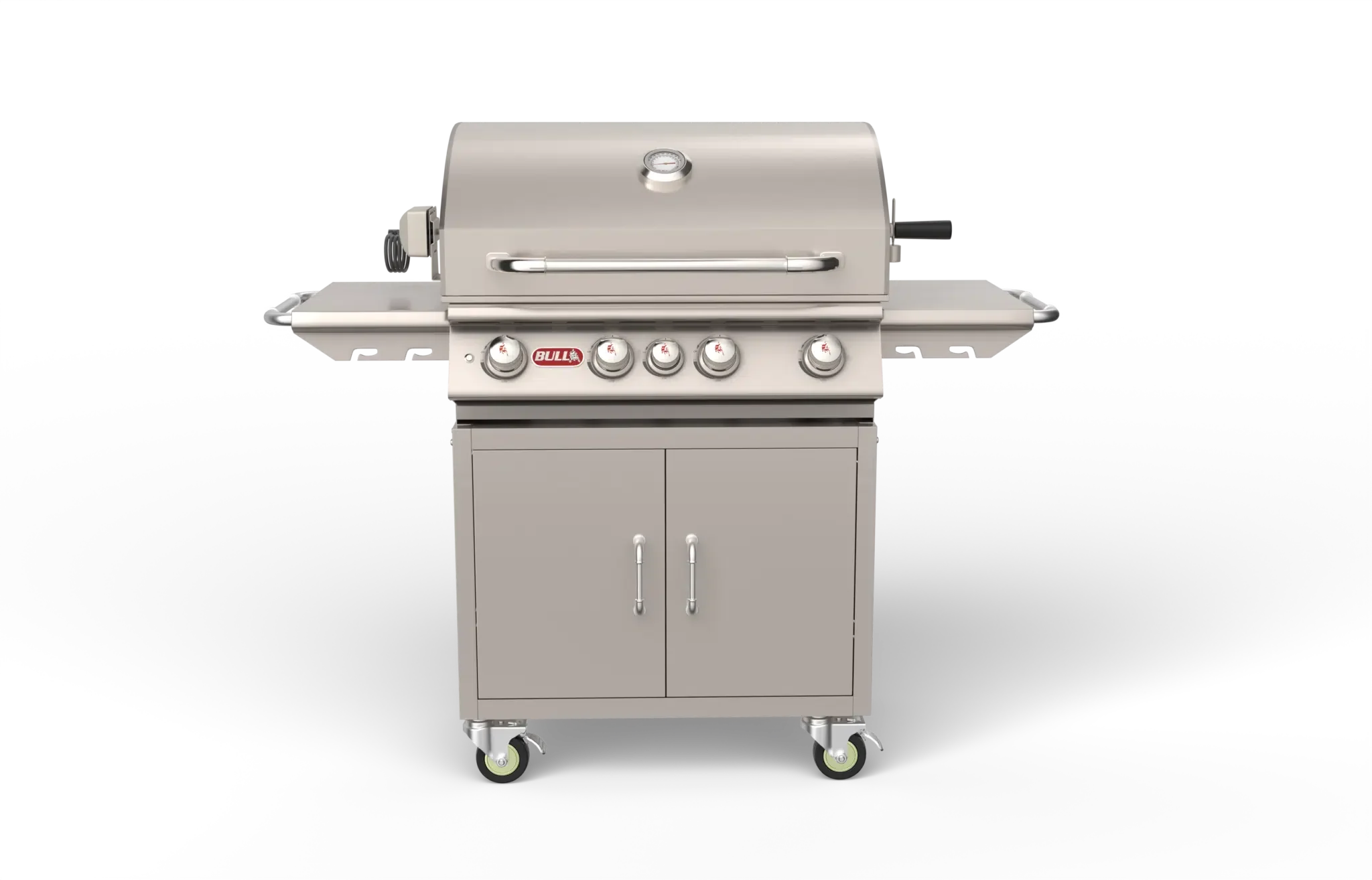 Bull Angus Cart – 4 Burner Stainless Steel Gas Barbecue