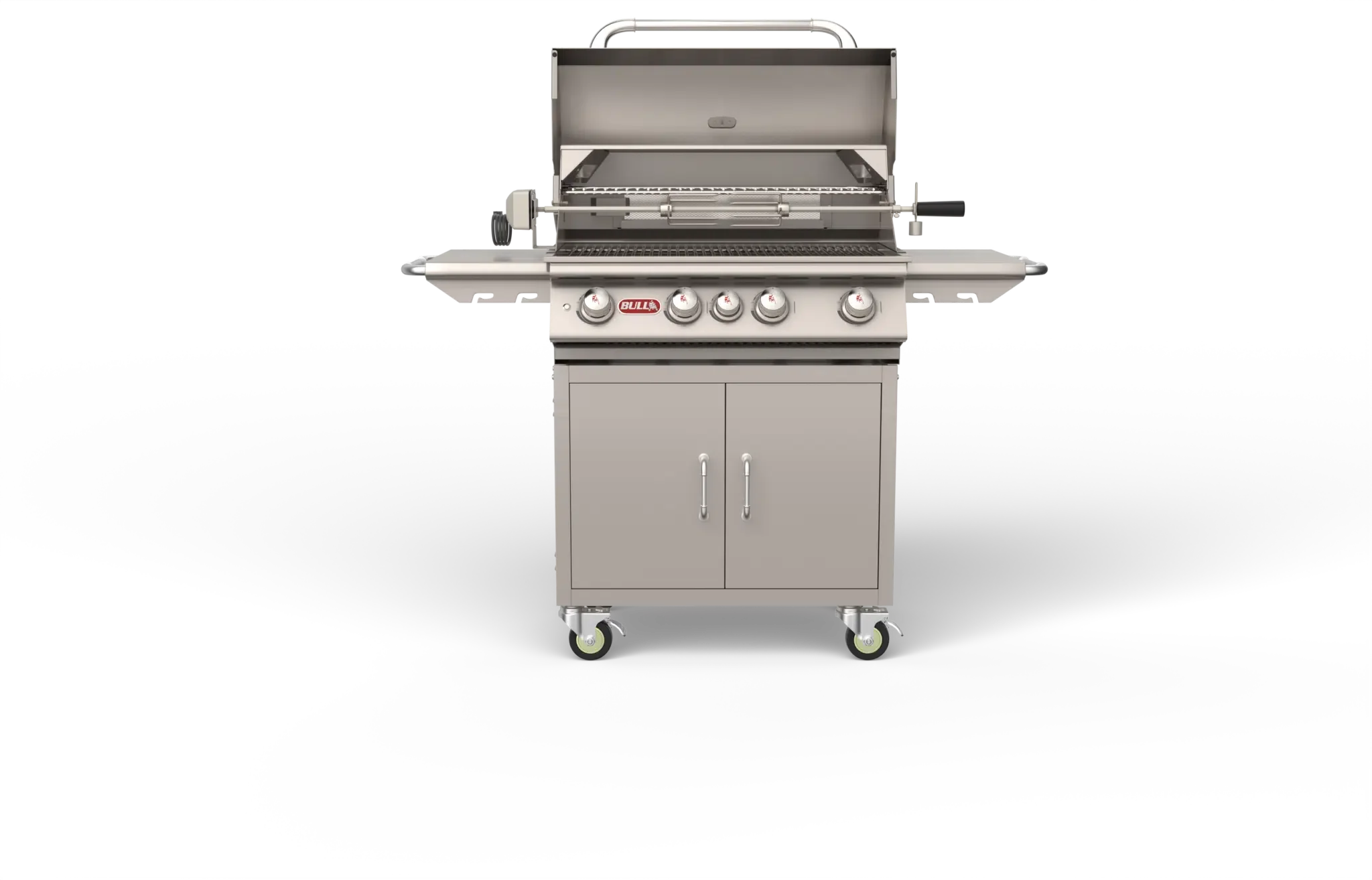 Bull Angus Cart – 4 Burner Stainless Steel Gas Barbecue (NG) - 44001