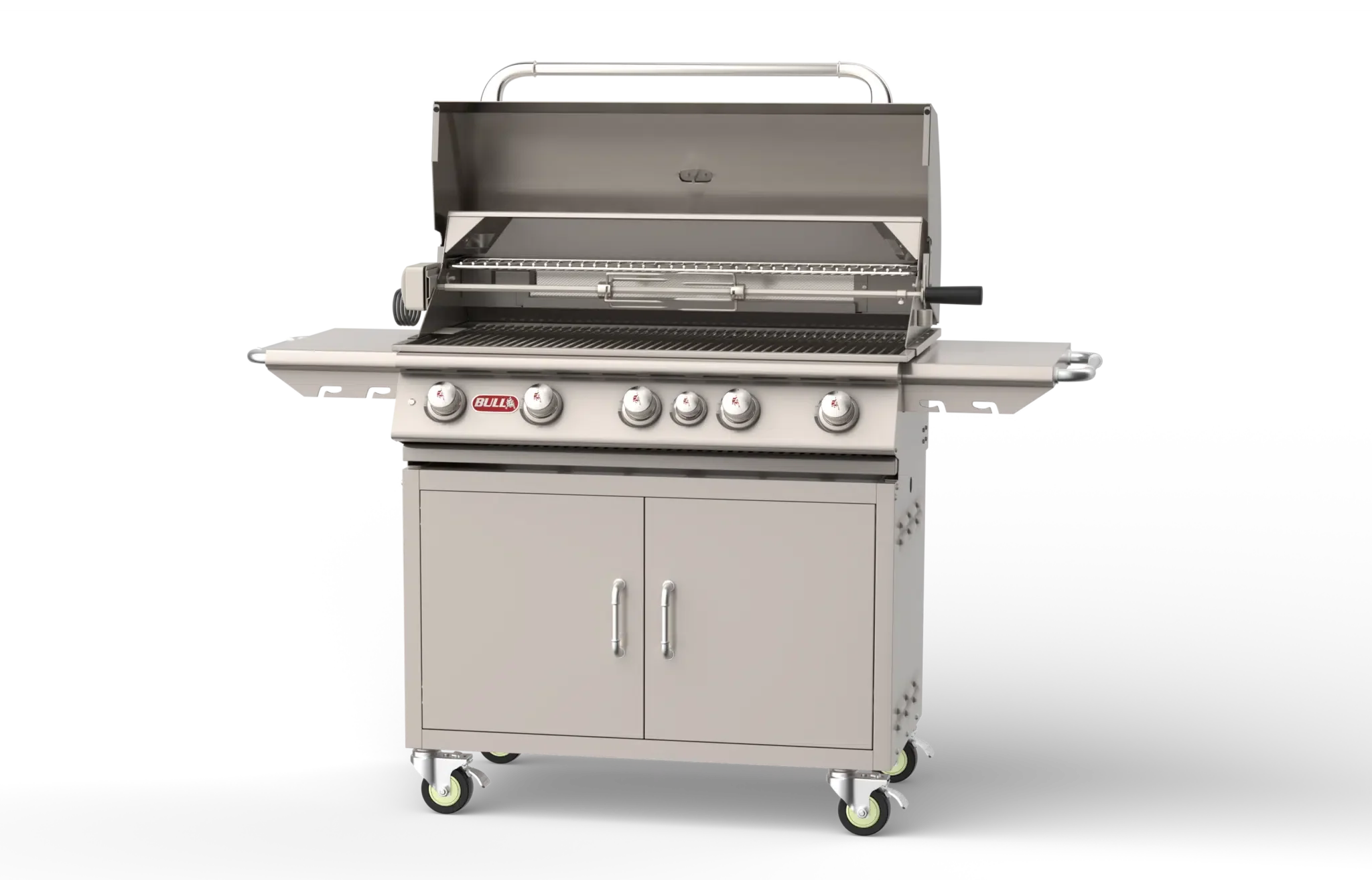 Bull Brahma Cart – 5 Burner Stainless Steel Gas Barbecue