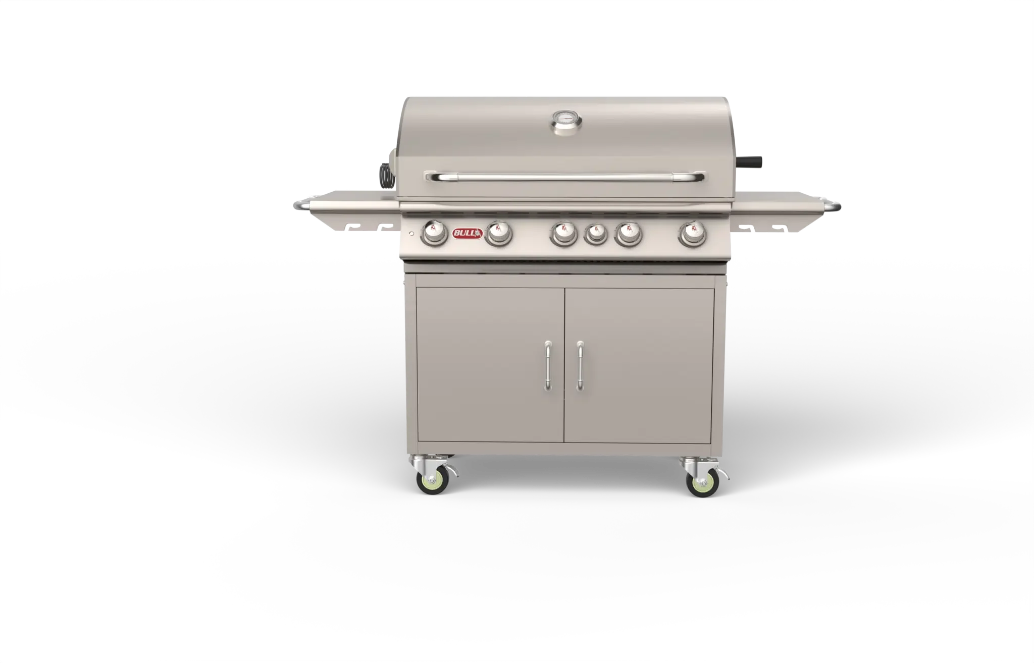 Bull Brahma Cart – 5 Burner Stainless Steel Gas Barbecue
