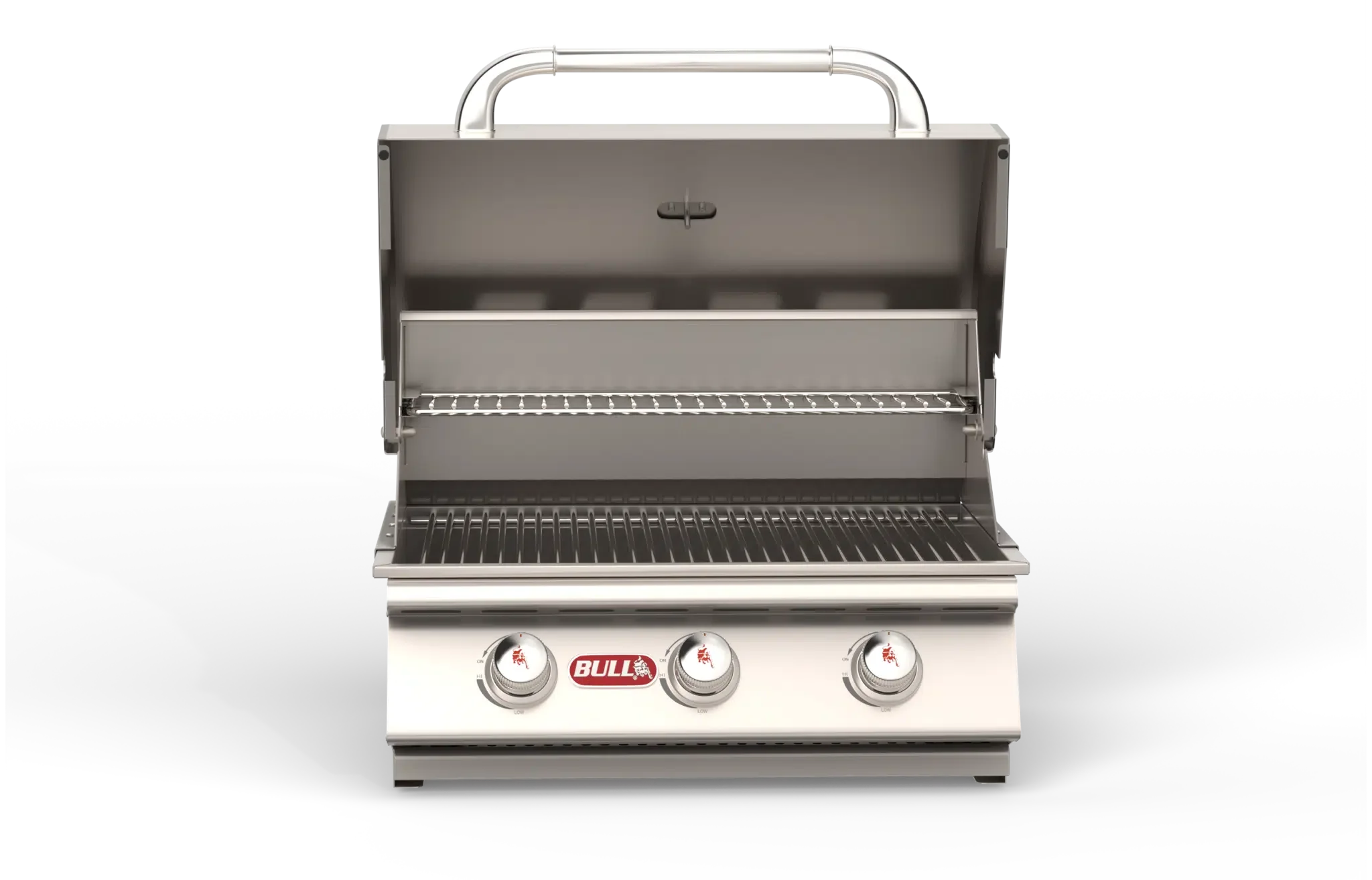 Bull Outdoor Steer – Stainless Steel 3 Burner Grill Head (LP) - 69008