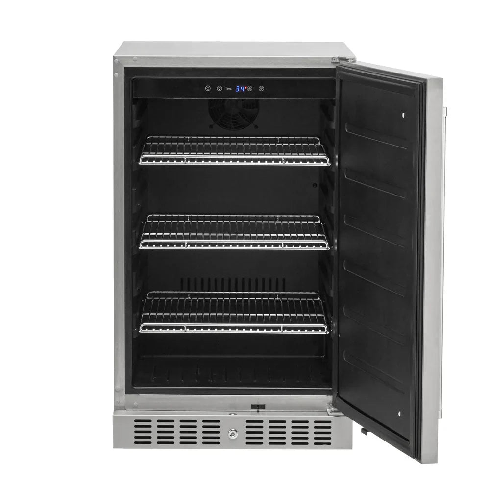 Coyote 21’’ Built In Refrigerator with Right Hinge C121R S R