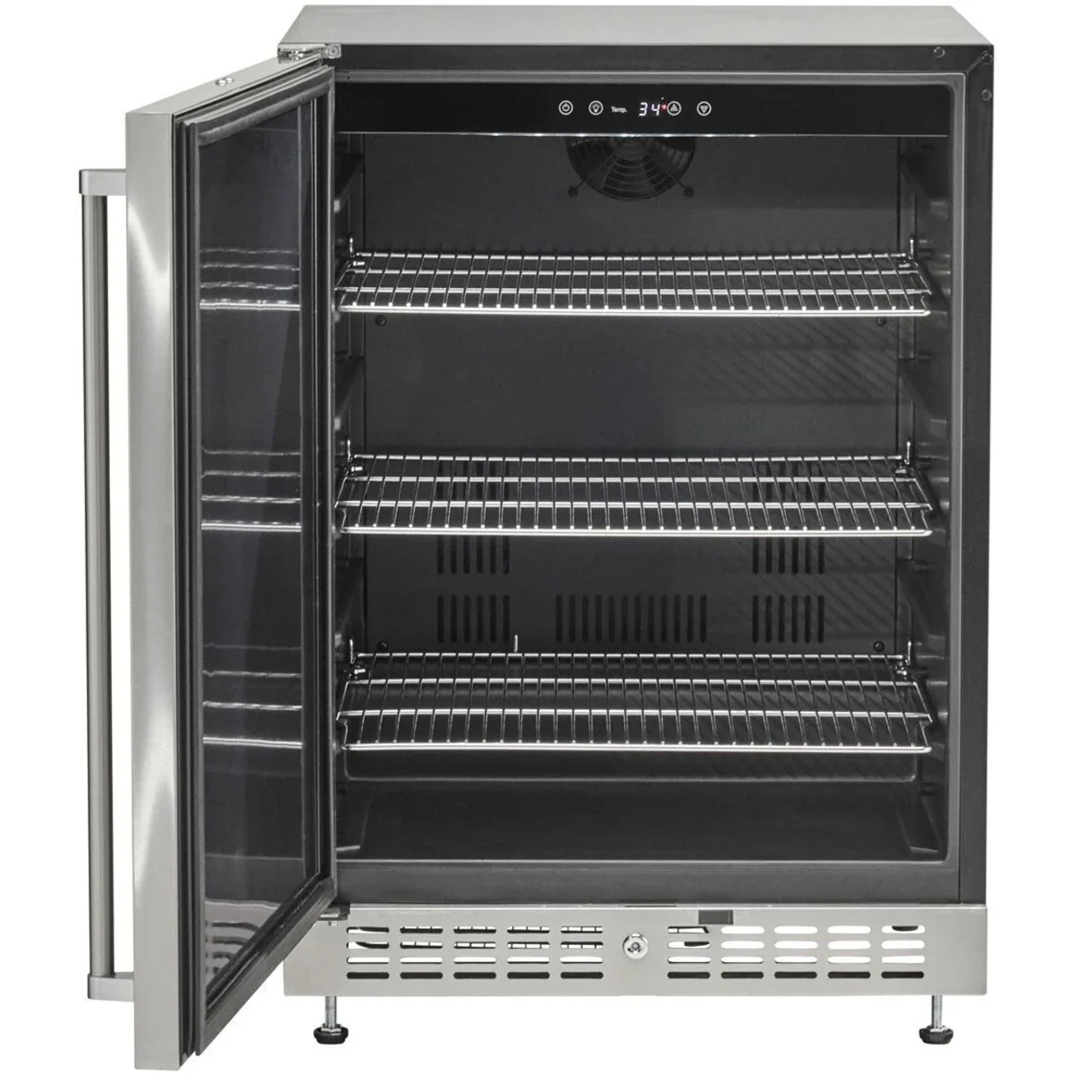 Coyote 24’’ Built-In Refrigerator w/ Hinge - C124R-S