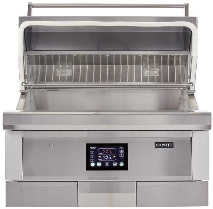 36 Inch Built-In Pellet Grill with 1056 sq. inches Grilling 