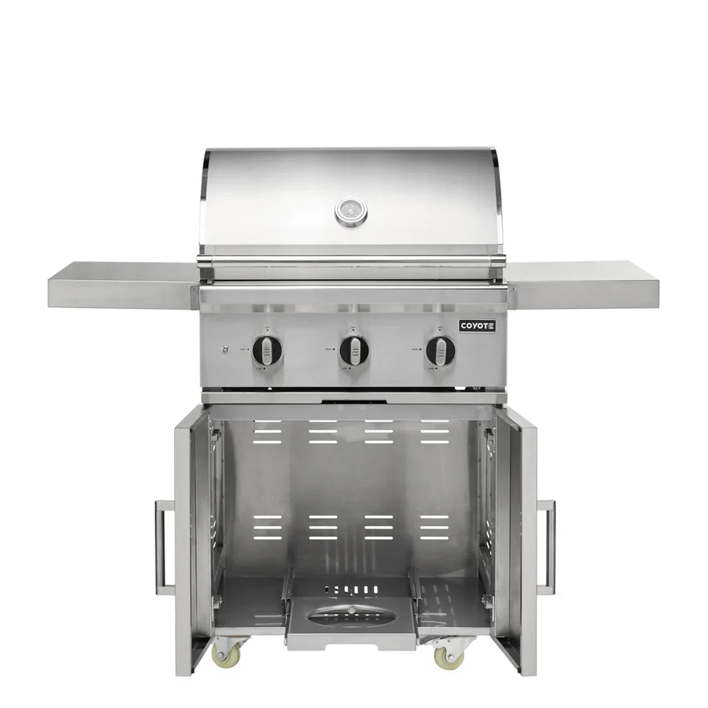 Coyote C Series 30’’ Grill on Cart (NG) C3C30NG FS