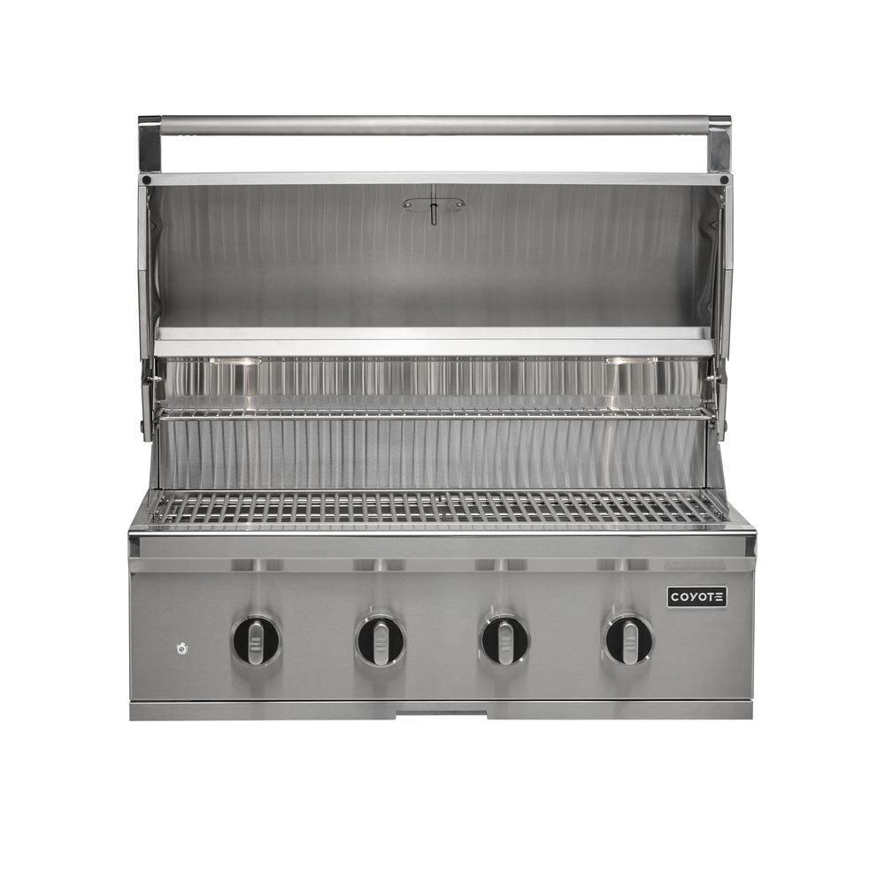 Coyote CL-Series 36in Built-In Stainless Steel Gas Grill - C3CL36NG