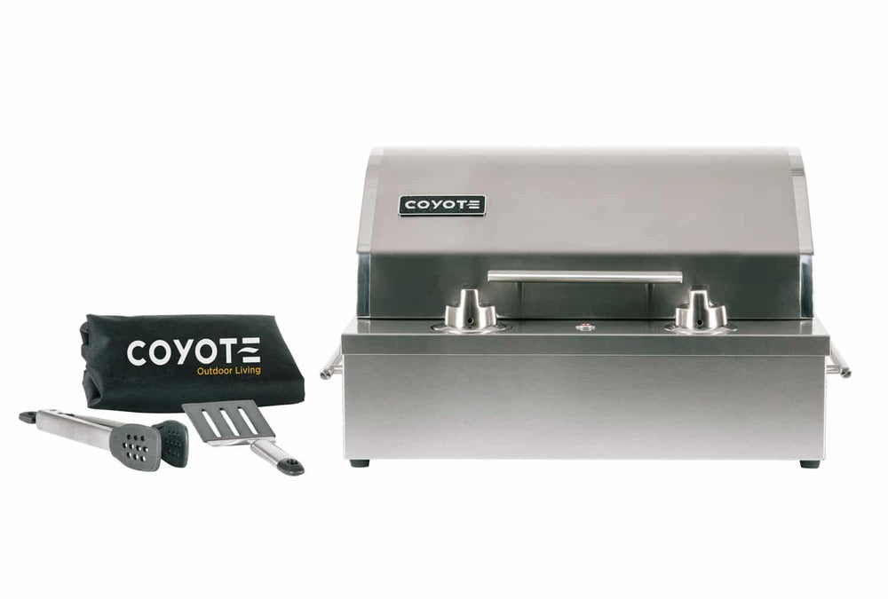 Coyote Freestanding 120 V Single Burner Manual Control - C1EL120SM-FS