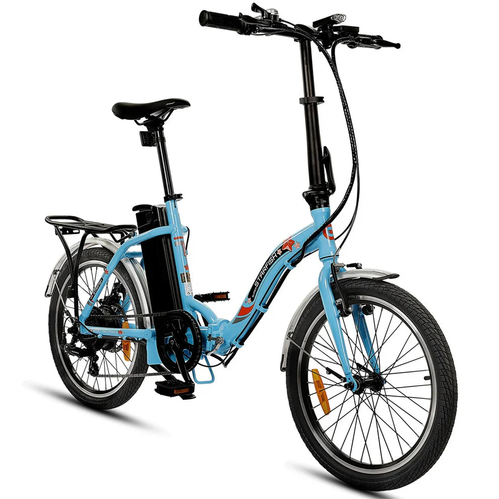Ecotric Starfish 20inch portable and folding electric bike