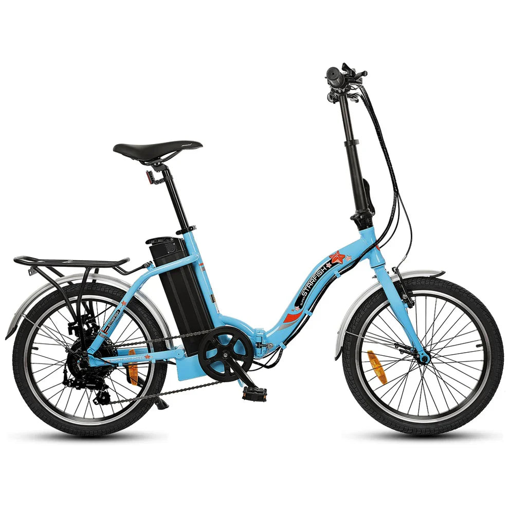Ecotric Starfish 20inch portable and folding electric bike