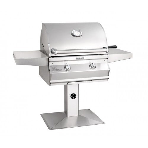 Fire Magic 24-Inch Choice Multi-User Accessible CMA430s Post-Mount Grill