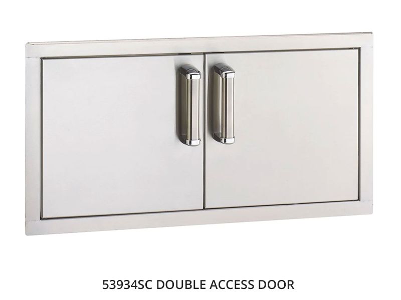 Fire Magic 6 1/2-Foot Contemporary Pre-Fab Island Bundle White Aspen Countertop