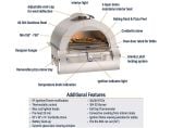 Fire Magic 77-Inch GFRC Pizza Oven Outdoor Kitchen Island System
