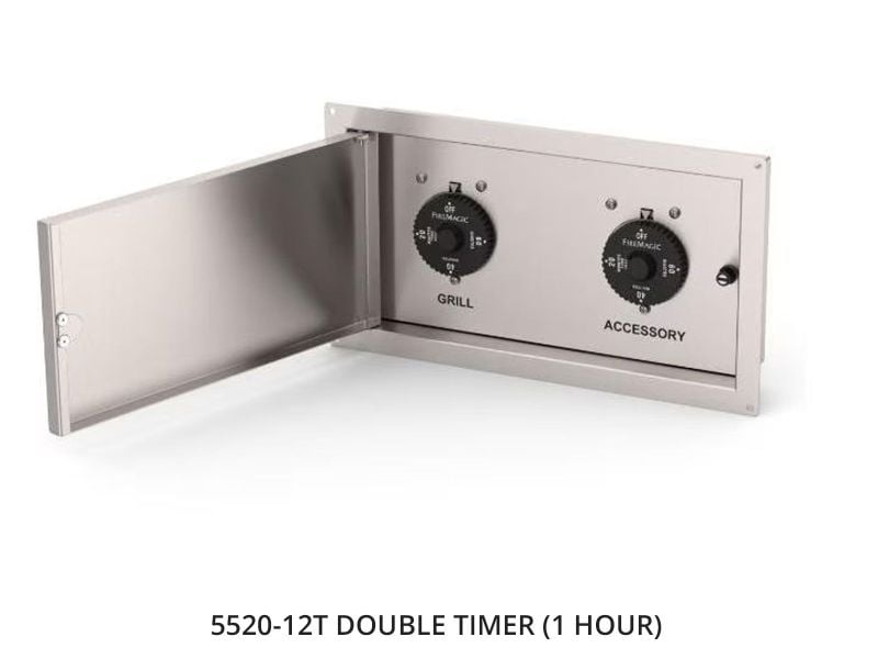 Fire Magic 9-Foot GFRC BBQ Island System with Double Drawers