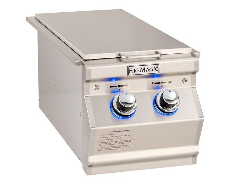 Fire Magic Aurora Built-In Gas Double Side Burner