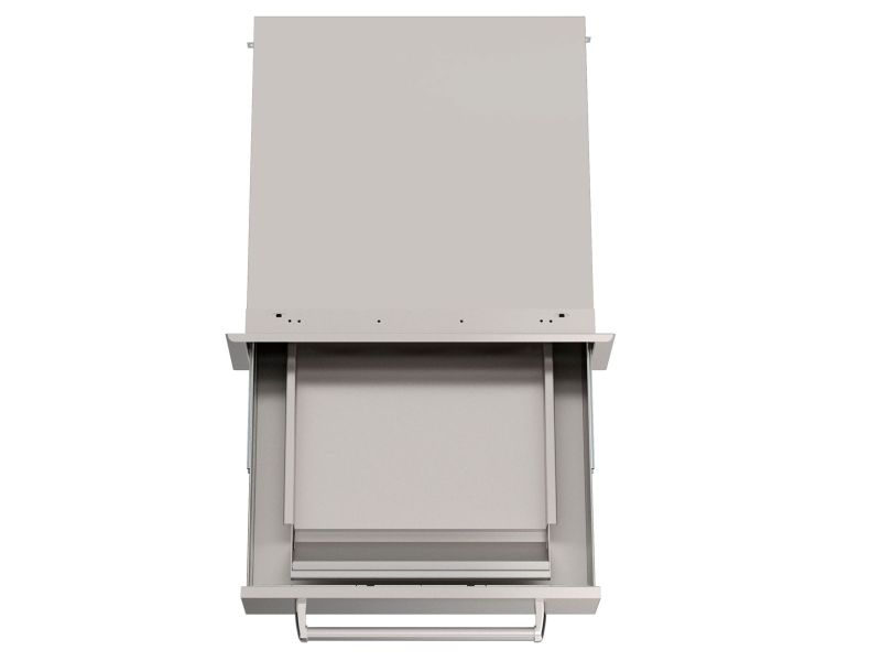 Fire Magic Echelon Black Premium Flush Single Utility Drawer