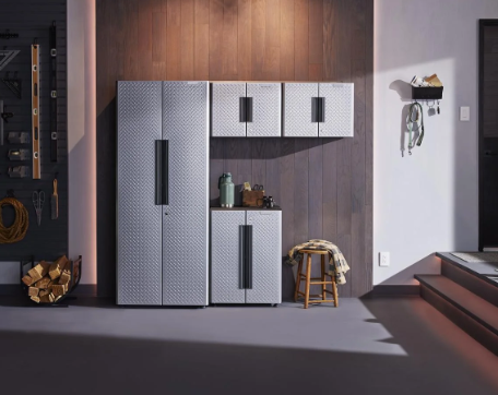 Gladiator 4-piece Silver Flex Cabinet System III