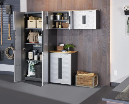 Gladiator 4-piece Silver Flex Cabinet System III