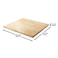 Gladiator GarageWorks 27-Inch Premier Series Hardwood Top - GAAC27HWGX