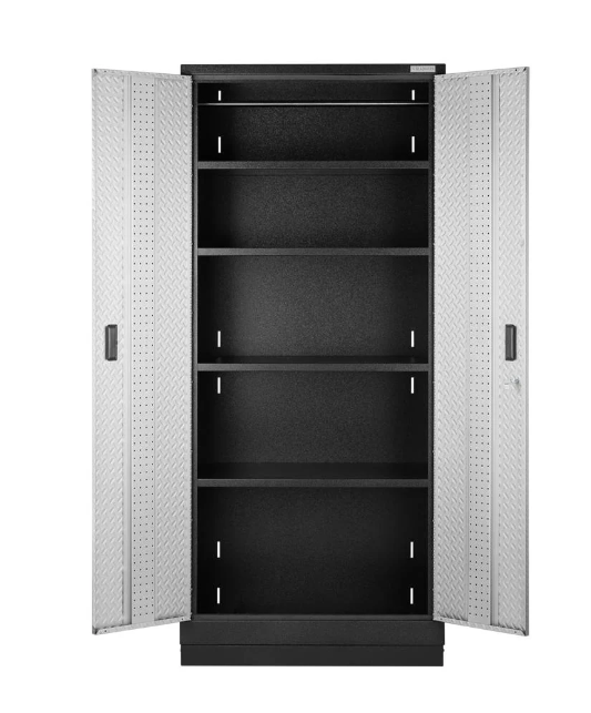 Gladiator Silver Premier Pre-Assembled 84in Tall Cabinet