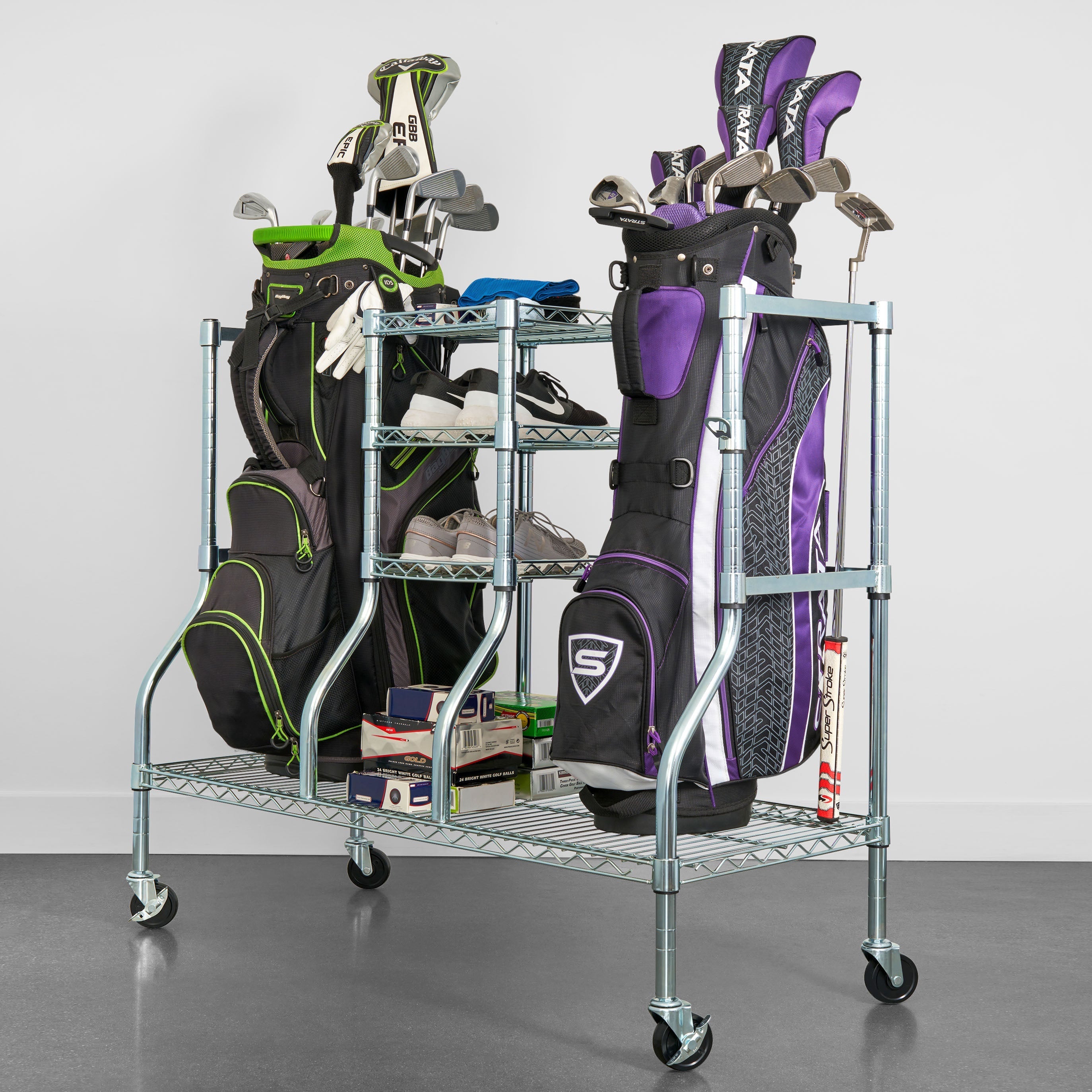 Golf Bag Organizer WS-STDGOLF-B – Garage Cabinets Online