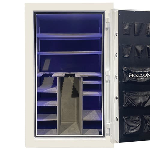 Hollon White RG-42 Republic Gun Safe (Electronic Lock) - WHITE RG-42E
