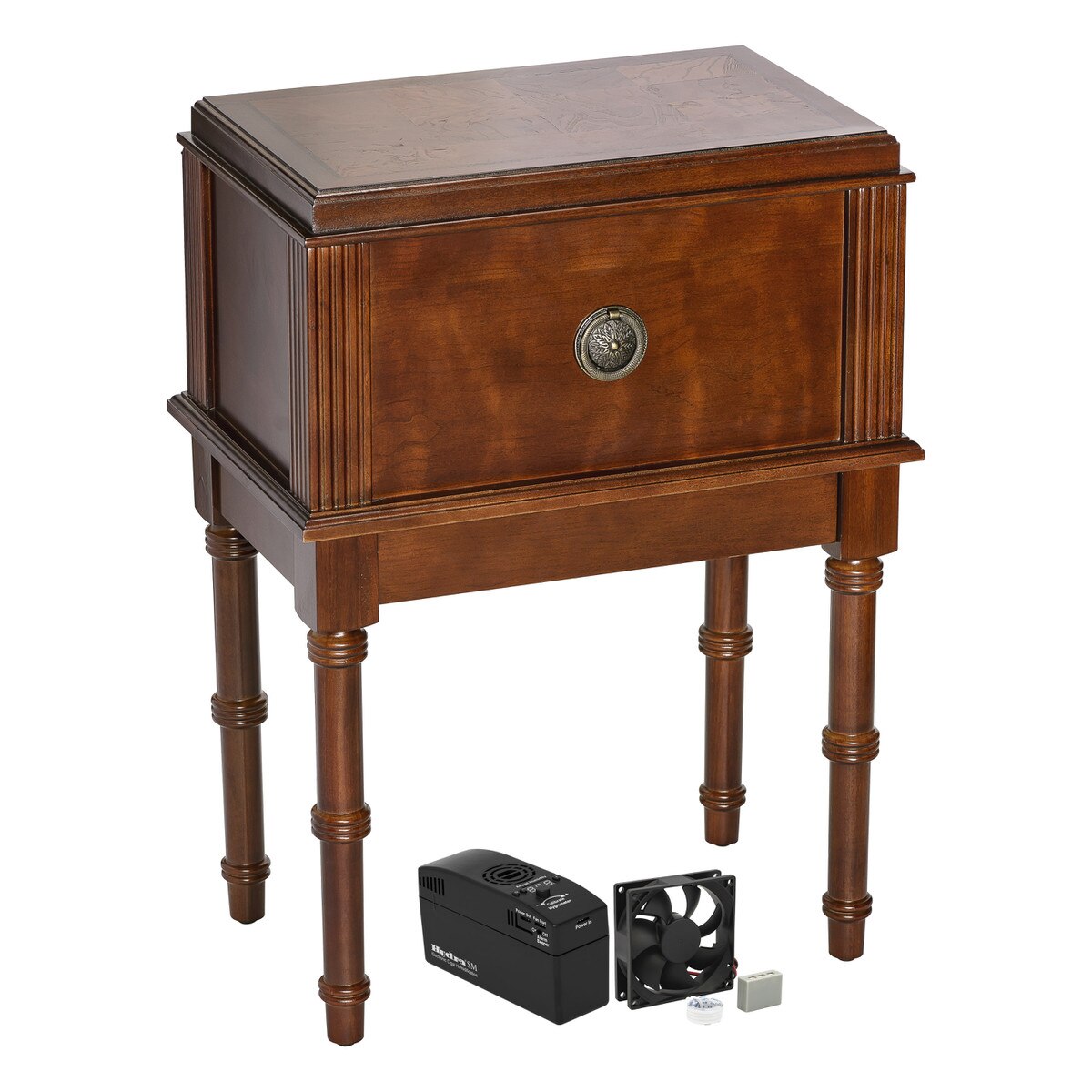 Humidor Supreme San Marco Antique Humidor Table Walnut 300