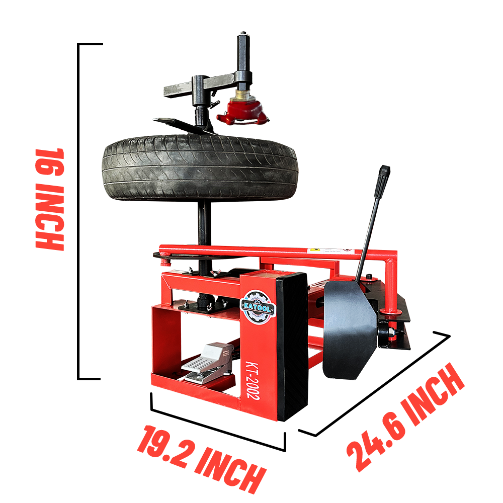 Katool KT-2002 Manual Tire Changer Machine Heavy-Duty Iron