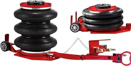 Katool KT-AJ30 Bag Air Jack 3 Ton Red Pneumatic Jack Car Lift Compressed