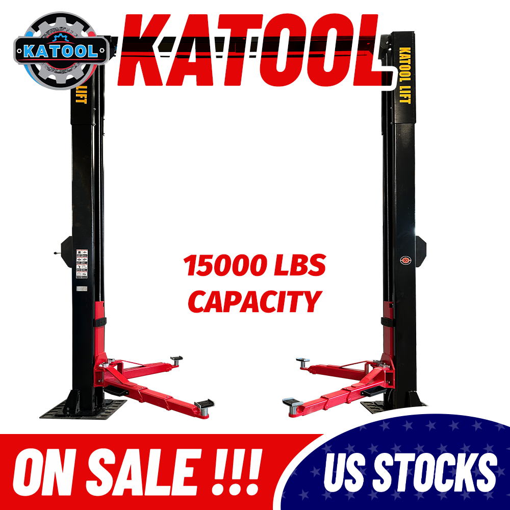 Katool KT-M150D 15,000 lb Two-Post Car Lift