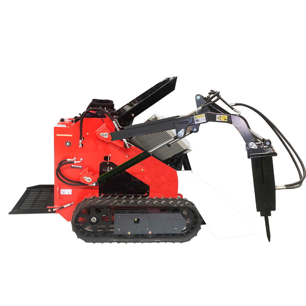 Katool KT-SK28W New Mini Skid Steer Track Loader 23 HP Lifting Capacity 837LBS