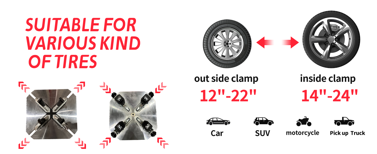 KT-T830 Tire Changer and KT-B750 Wheel Balancer Combo Kit