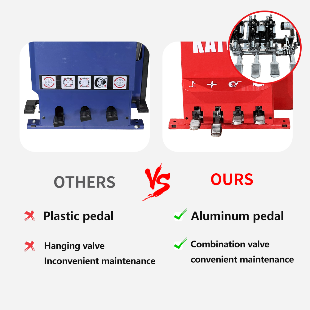 KATOOL KT-T830 Wheel Clamp Tire Changer Machine 41in Capacity