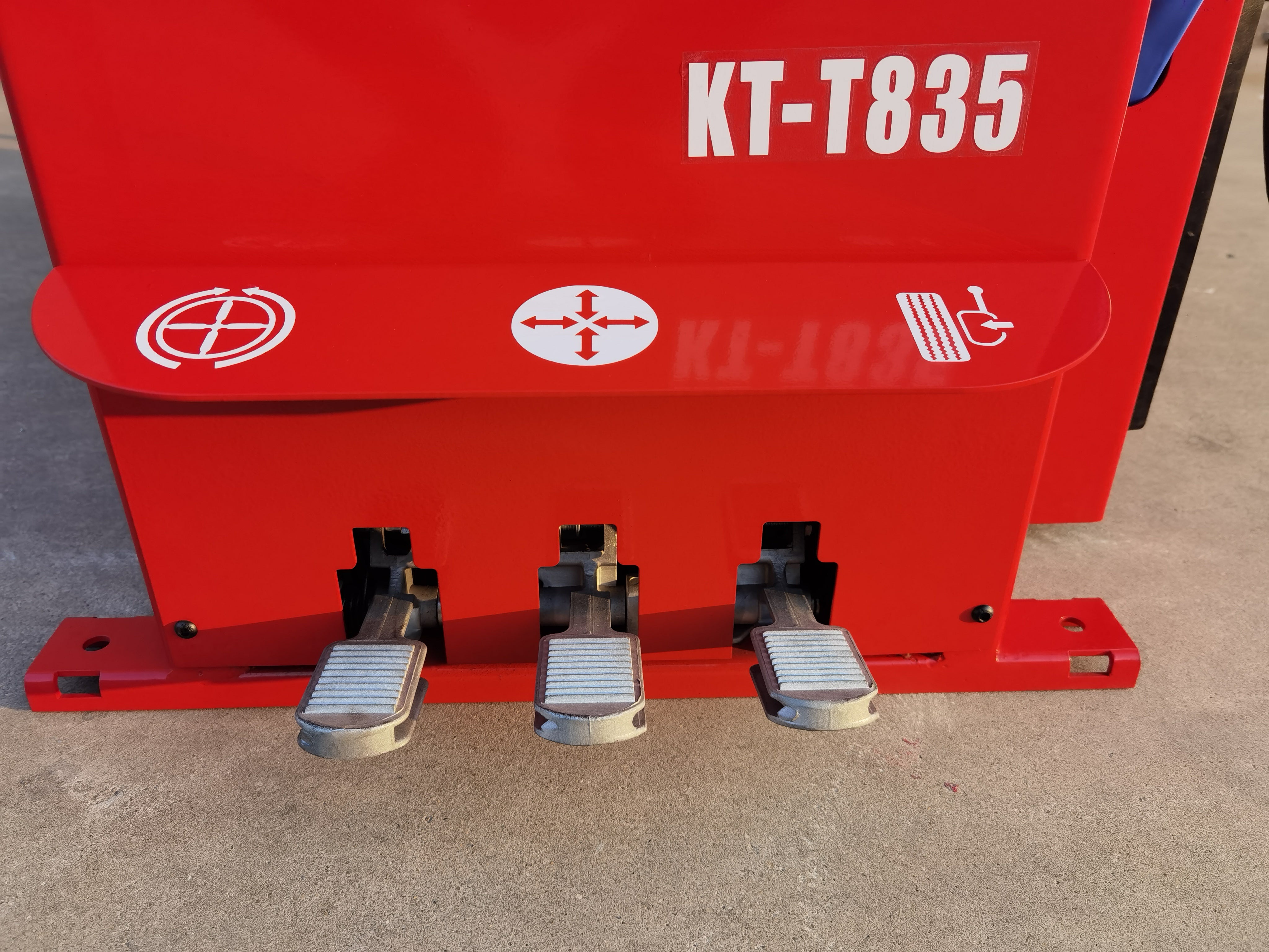 KATOOL KT-T835 2.0HP Tire Changer Machine with Wheel Clamp Assist