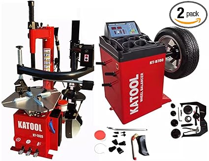 KT-T835 Tire Changer and KT-B700 Wheel Balancer Combo 41in Capacity
