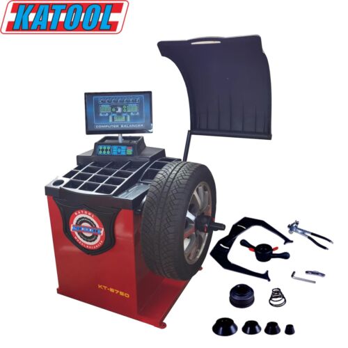 Katool KT-T835 Tire Changer and KT-B750 Wheel Balancer Combo