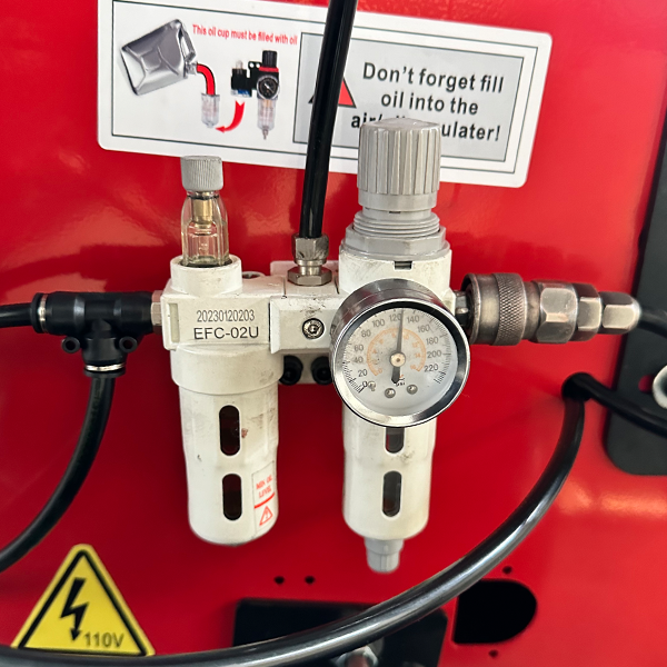 KATOOL KT-T850 Tilt-Arm Wheel Clamp Tire Changer Machine 47-inch Capacity