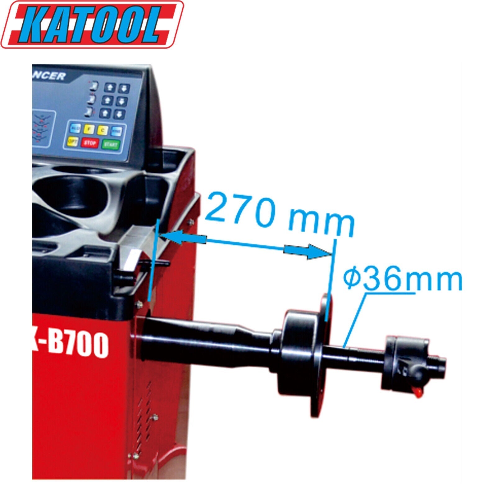 KT-T850 Tire Changer and KT-B700 Wheel Balancer Combo 110V