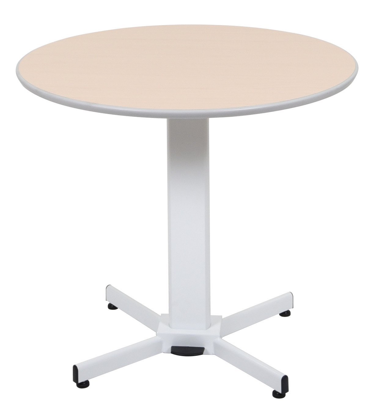 Luxor - LX-PNADJ-ROUND - Pneumatic Adjustable Round Pedestal Table.