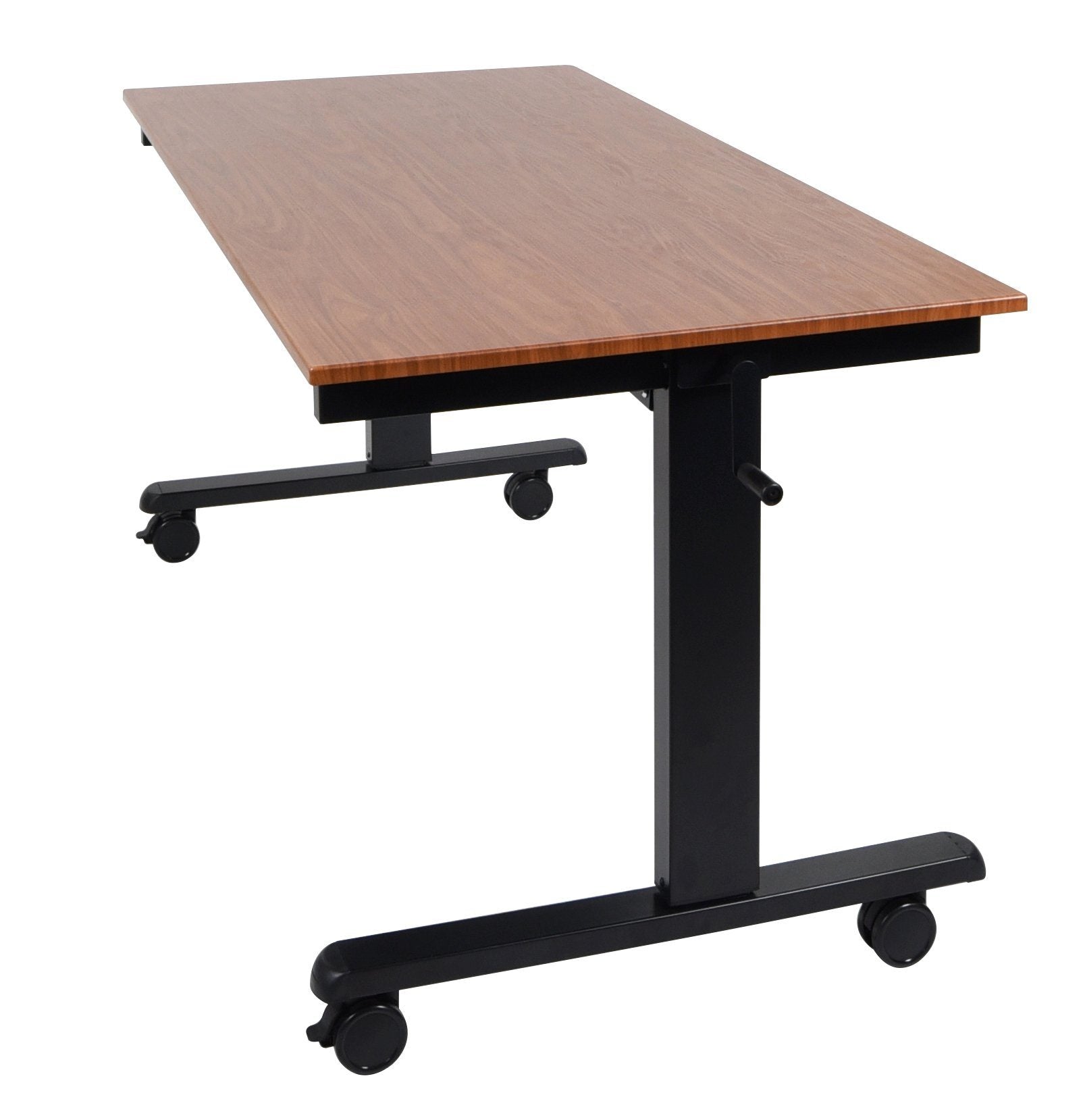 Luxor STANDCF60-BK/TK Crank Adjustable Stand Up Desk