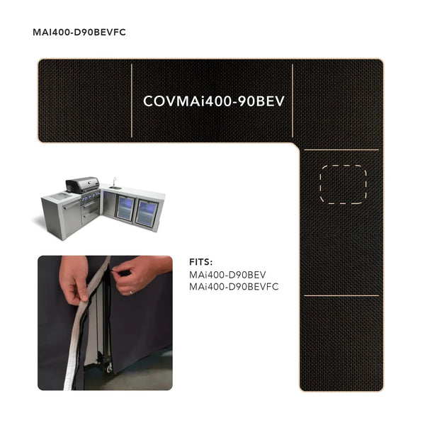 Mont Alpi COVMAi400-90BEV - Island Cover For 400 Deluxe 90 Degree ...
