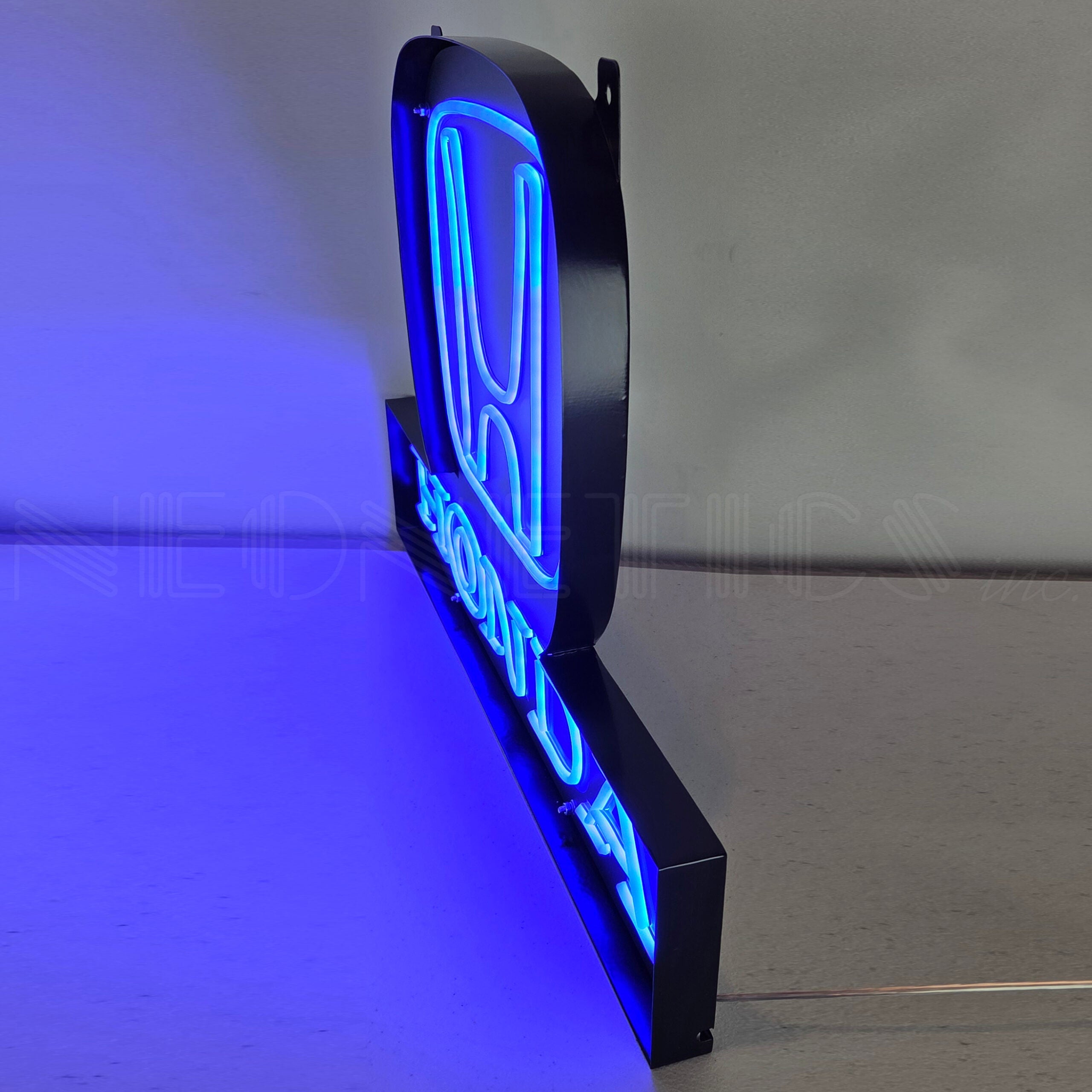 Neonetics 25HLOGO Honda Blue H Logo LED Flex-Neon Sign Steel