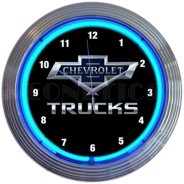 Neonetics Chevy Trucks 100TH Anniversary Neon Clocks - 8CHVTK 8CHVTK ...