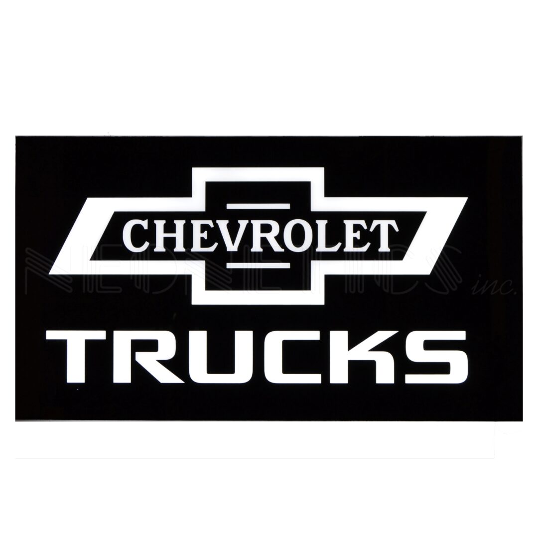 Neonetics Slim LED - Chevy Trucks Slim LED Sign - 7LEDCT 7LEDCT ...