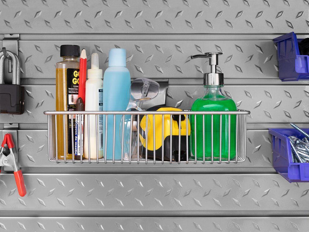 Newage 20-Piece Steel Slatwall Accessory Kit - 51721